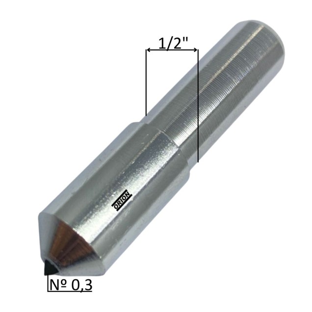 retificador diamantado de rebolos nº 0,3 mm