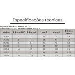 ferramenta alargador maquina 16 mm helicoidal din212d