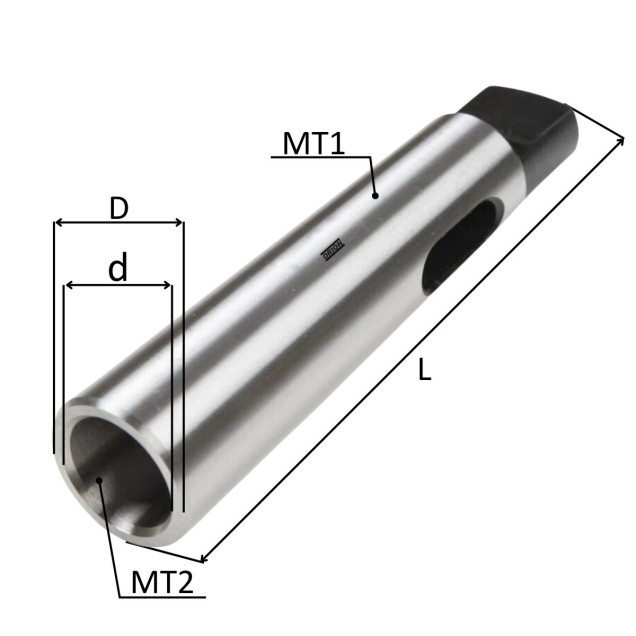 bucha reduçao cone morse 5x4