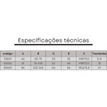 calço regulável 76 mm a 105 mm para fresadora