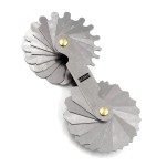 calibrador de raio 01,0 a 07,0 mm