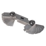 calibrador de raio 01,0 a 07,0 mm
