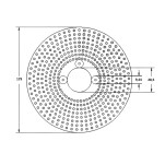 jogo discos divisores para mesa divisora