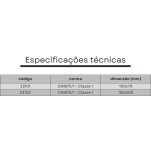 esquadro com base 100x70 mm classe 0
