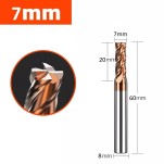 fresa topo metal duro 4 cortes 07 mmx20x060xh8 TiSiN