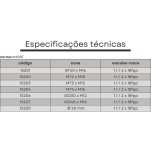 haste cabeçote broquear ISO40