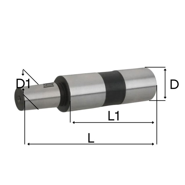 haste paralela para mandril 20 mm b22