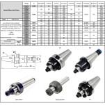 mandril porta fresa bt30 16 mm