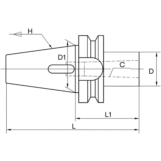 mandril reduçao cone morse 3xbt40