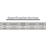 micrometro interno tipo paquimetro 25 a 50 mmx0,01 mm