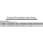 micrometro profundidade 0 a 150 mmx0,01 mm base 63 mm