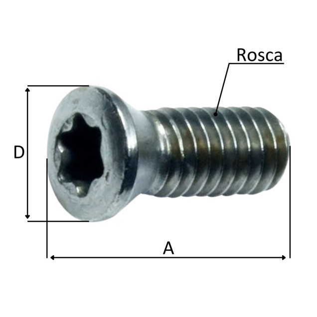 parafuso torx m4,0x10 t15