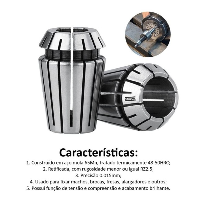 pinça er32 18 mm