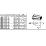 pinça porta macho ER40 03,5x02,7