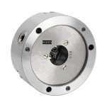 placa de torno universal 3 castanhas 200 mm fixaçao frontal
