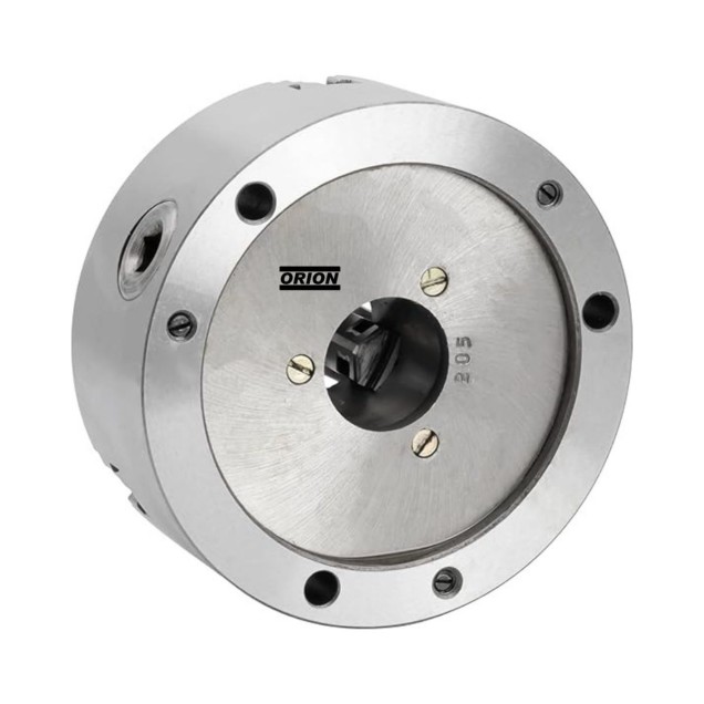 placa de torno universal 3 castanhas 200 mm fixaçao frontal
