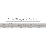 presseter altura com relogio e base magnetica