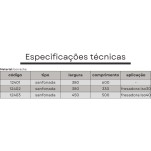 proteçao sanfonada para fresadora ISO30 380x330 mm